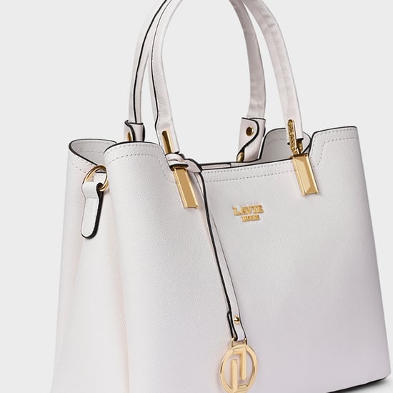 Lavie Elanza Women's Handbag – White